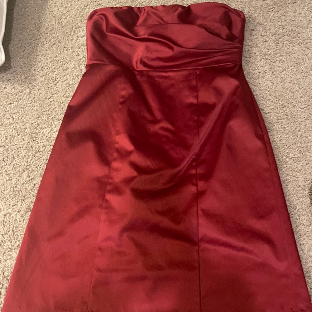 The limited red cocktail dress size 12